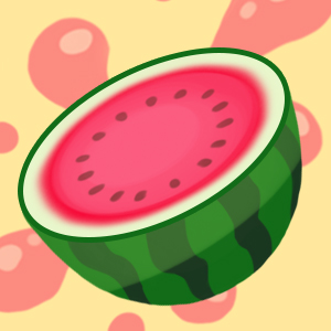 Synthetic watermelon